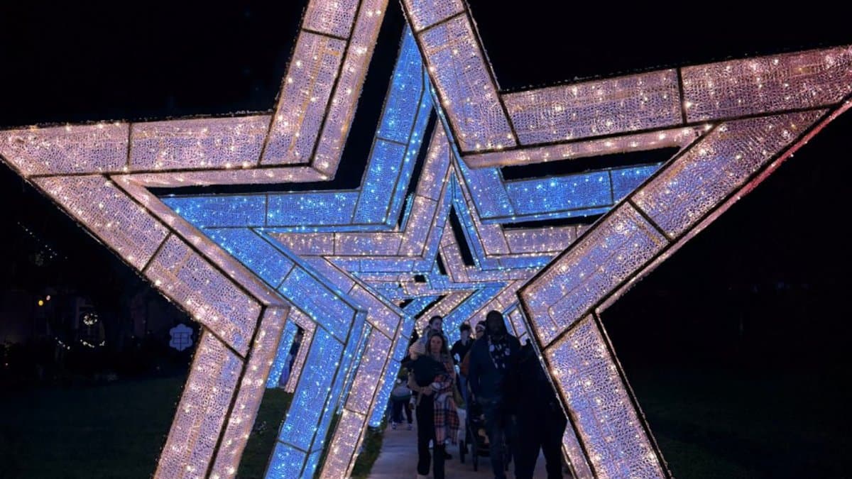 Orlando holiday lights — December in Florida is magical