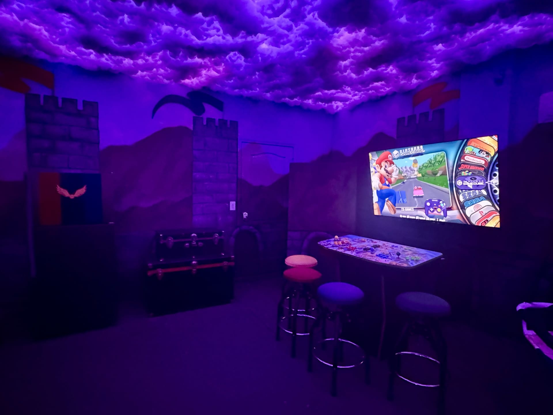 Enchanted Arcade game room